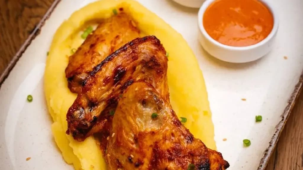 Chicken wings in "Peri Peri" sauce