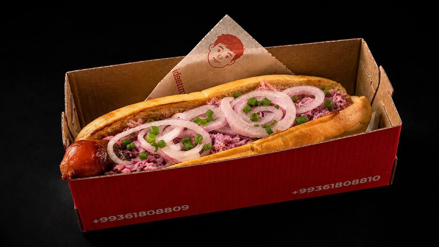 Brisketli Sosisli Sandviç