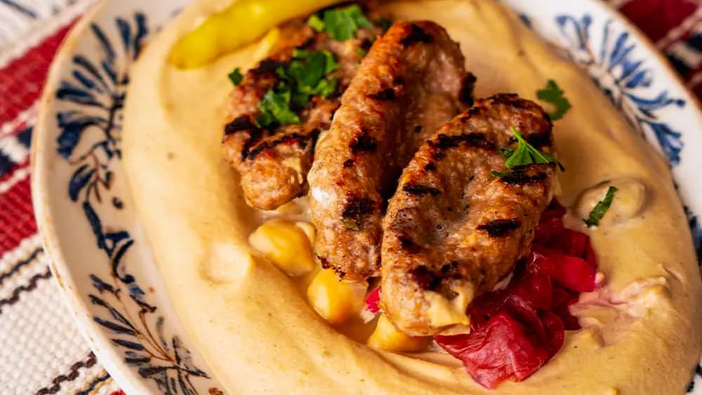 Et kofteli humus