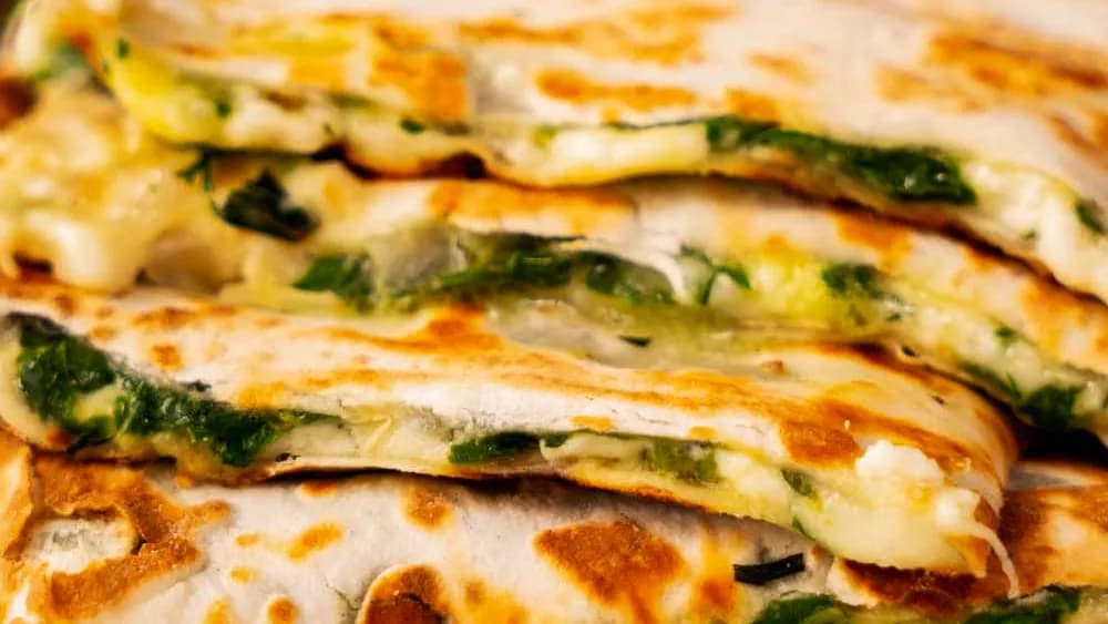 Yeşillikli gözleme
