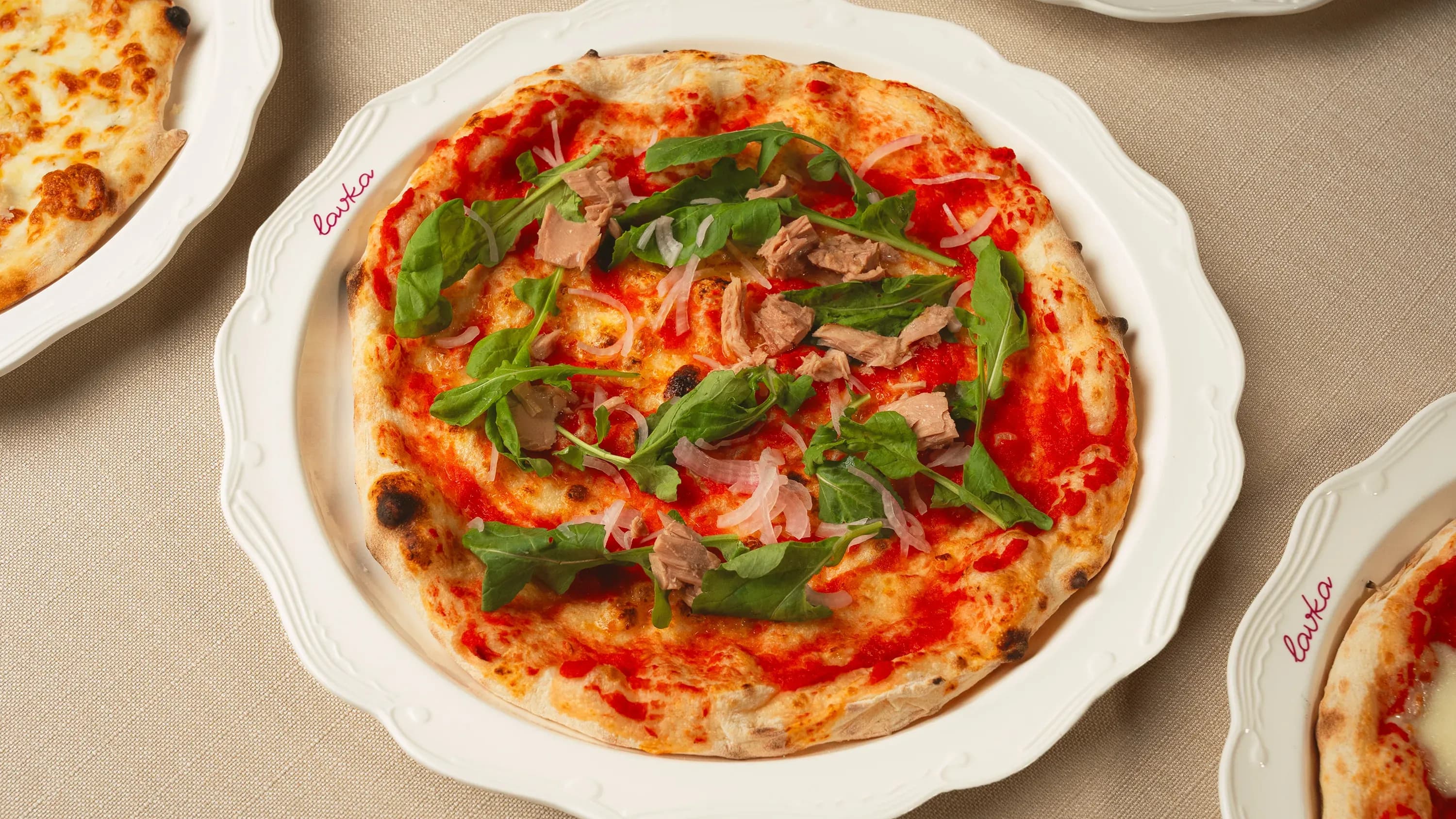 tunes balykly we soganly Pizza