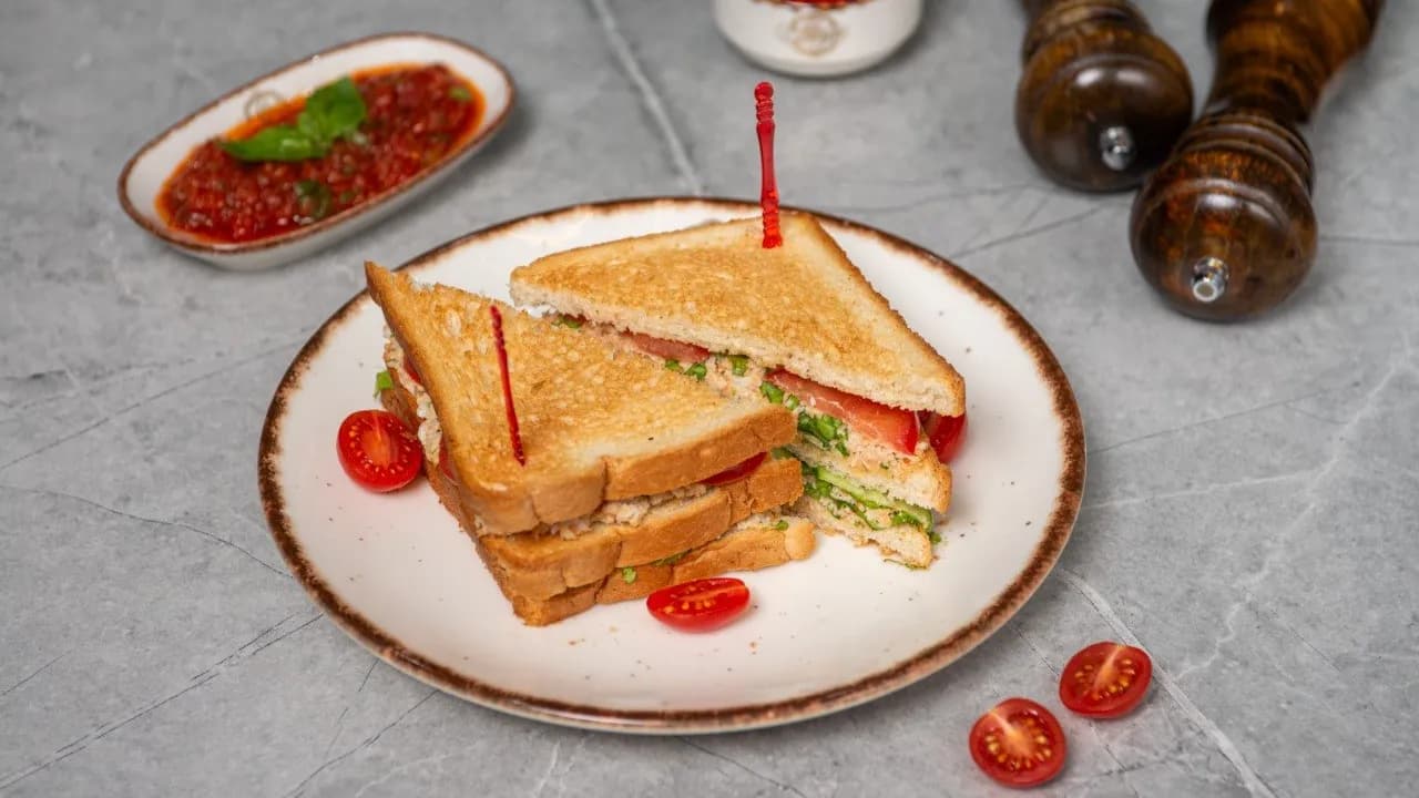 Клаб сендвич с курицей