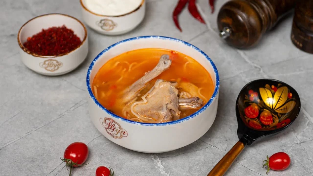 Унаш с цыплёнком