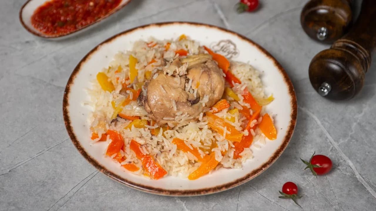 Плов с курицей