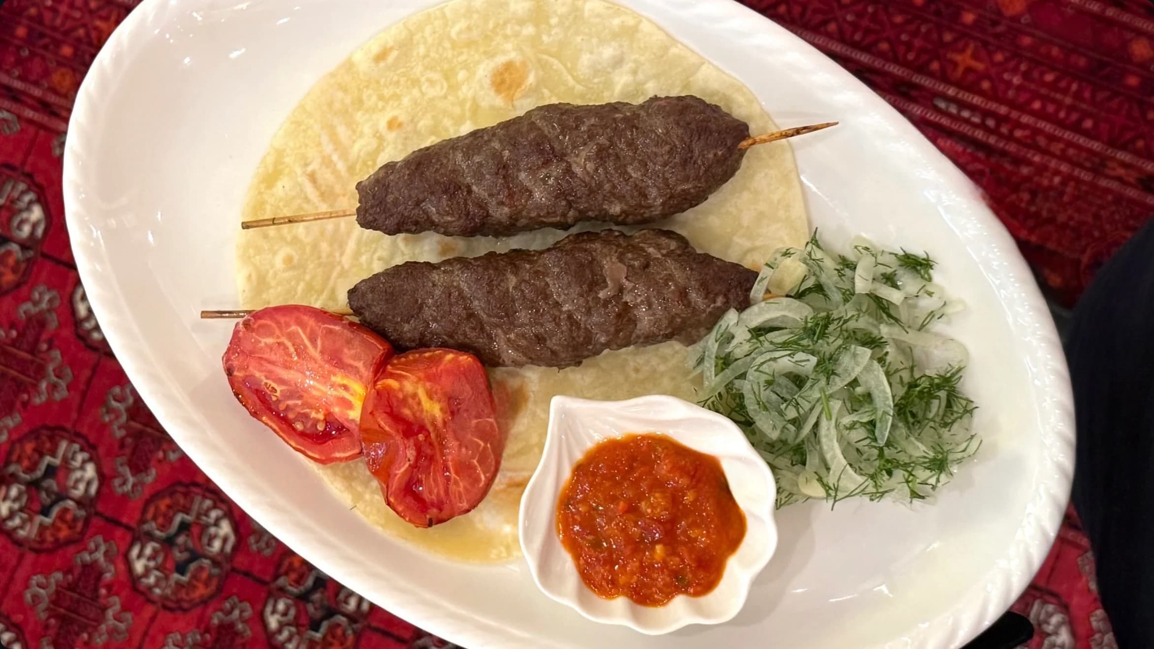 Lawaşly lüle kebab