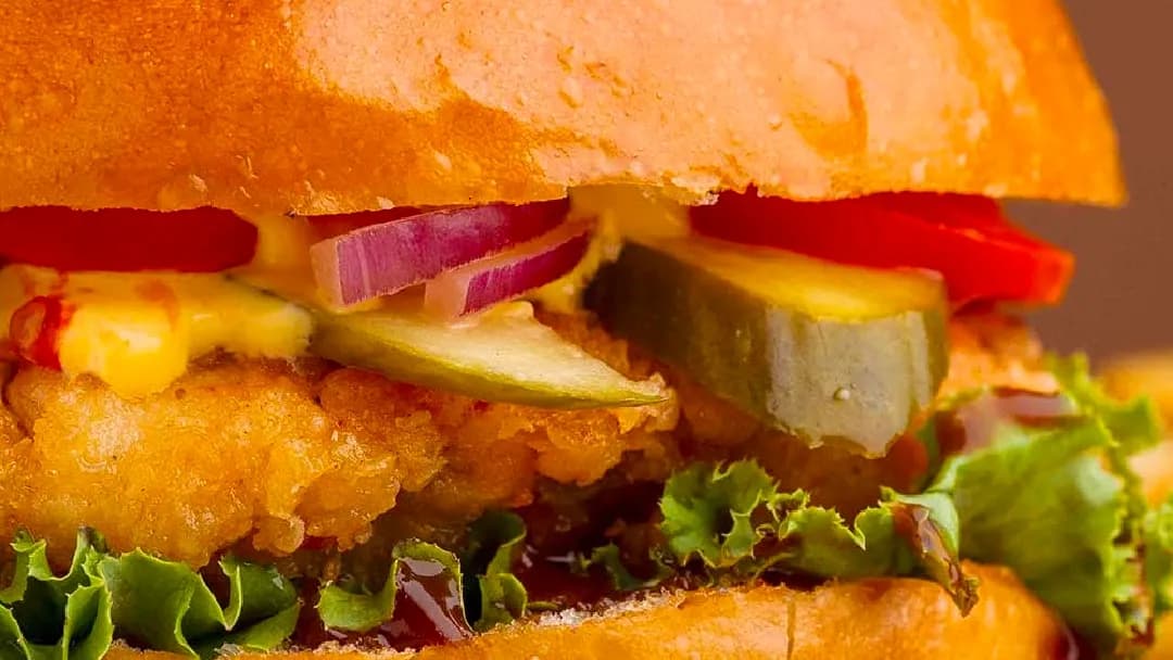 Çitir towuk burger