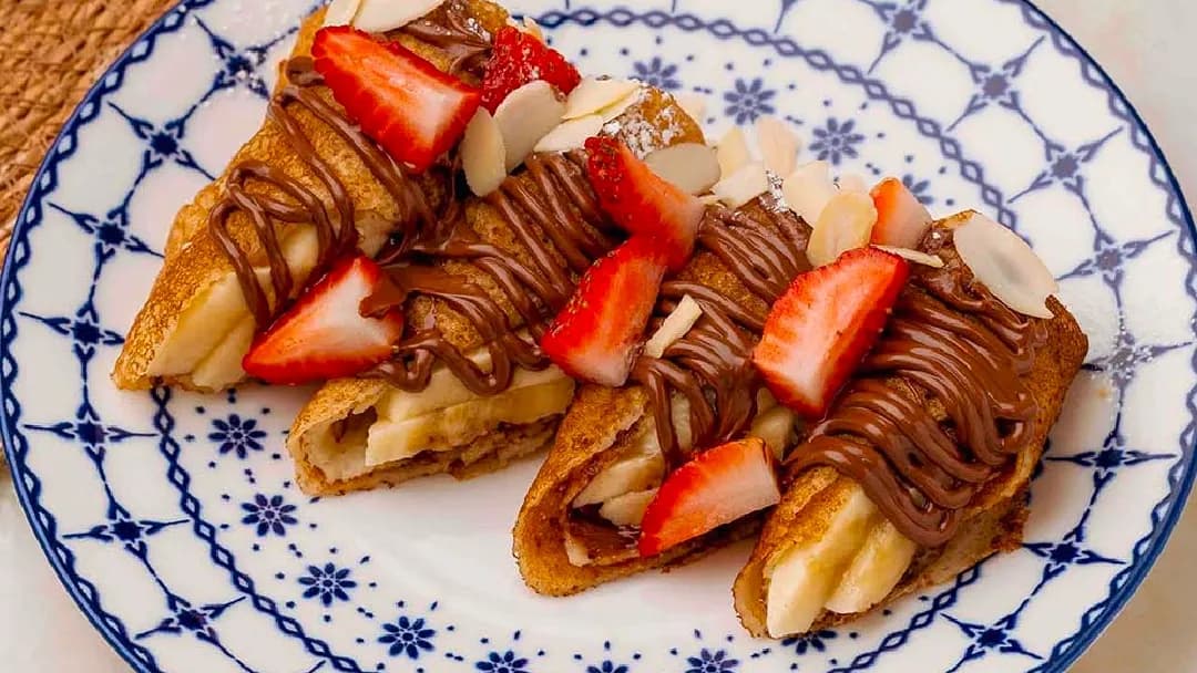 Nutella-bananly blinçikler