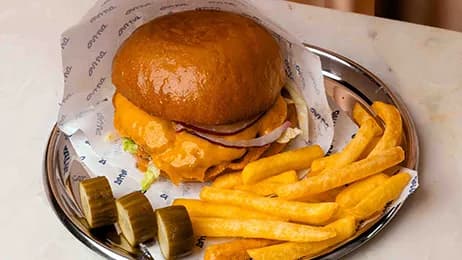 Big teýsti burger