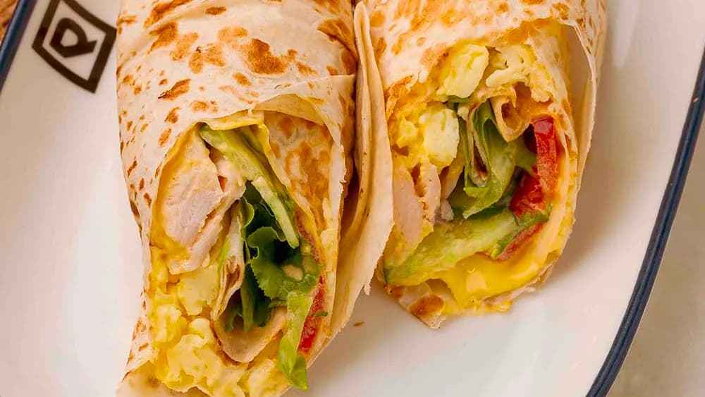 Hindi etli scrambled eggli lavaş