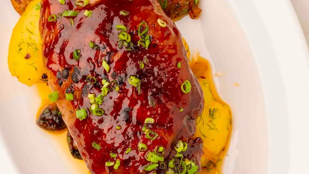 BBQ soslu hindi kanadı