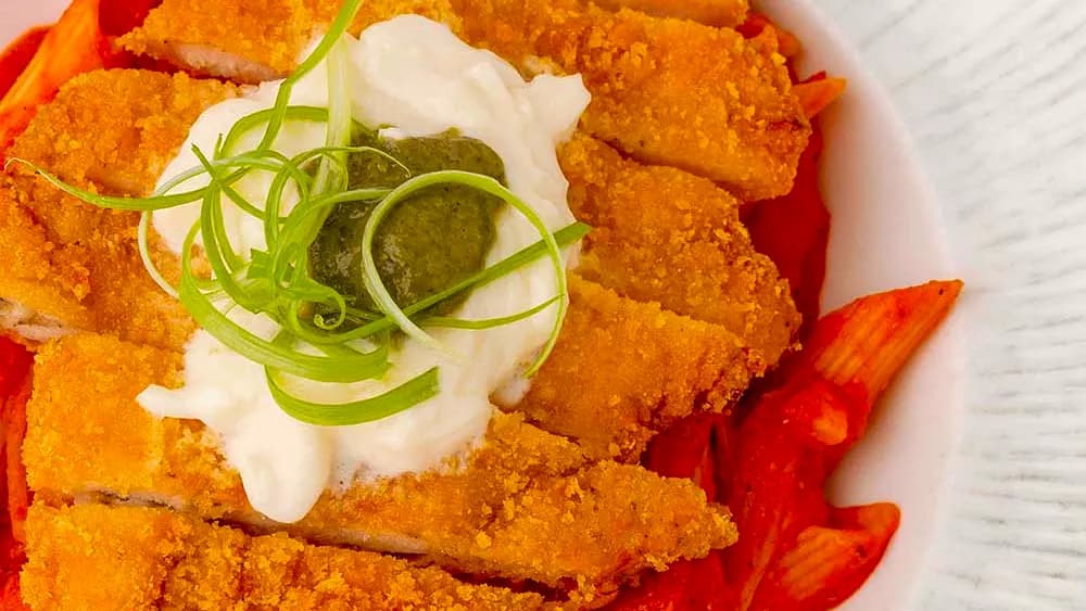 Penne katsu