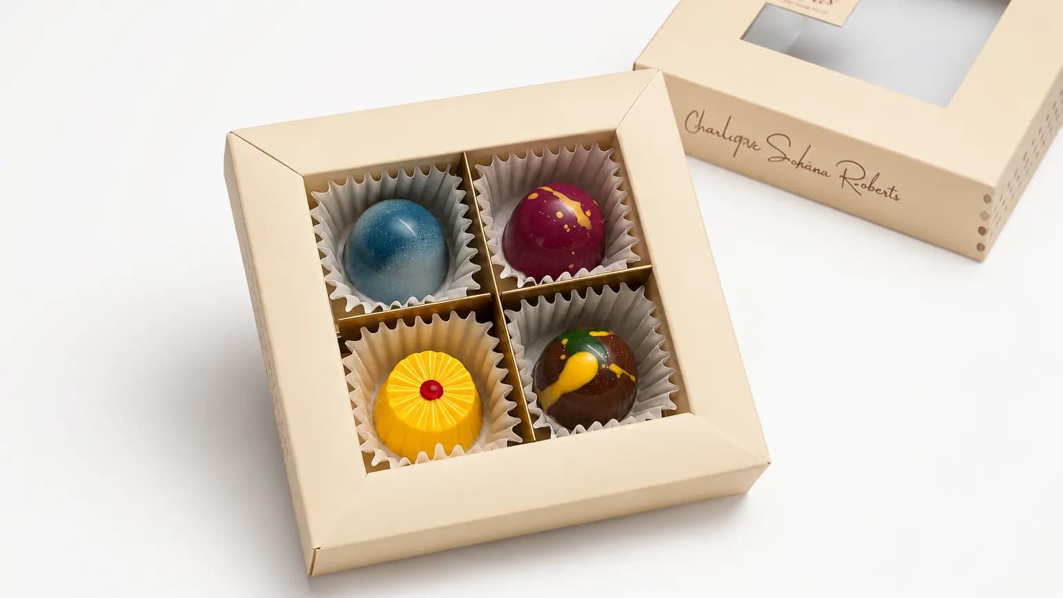Box of 4 chocolates