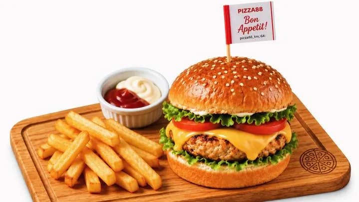 Chicken-cheeseburger