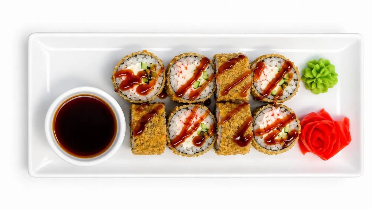 Fried crab roll