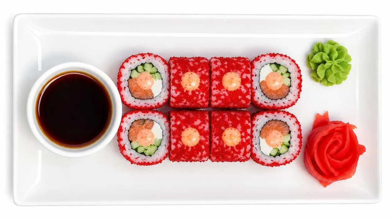 California with salmon
