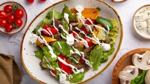 Gyzgyn sygyr etli salat