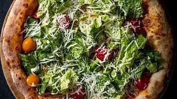 Caesar pizza