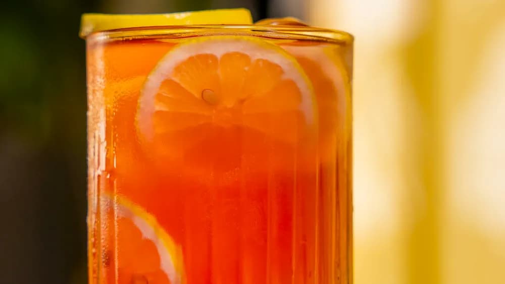 Malinaly ice tea