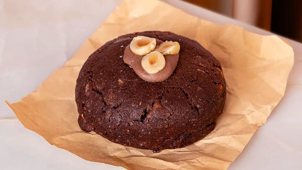 Chocolate hazelnut cookie