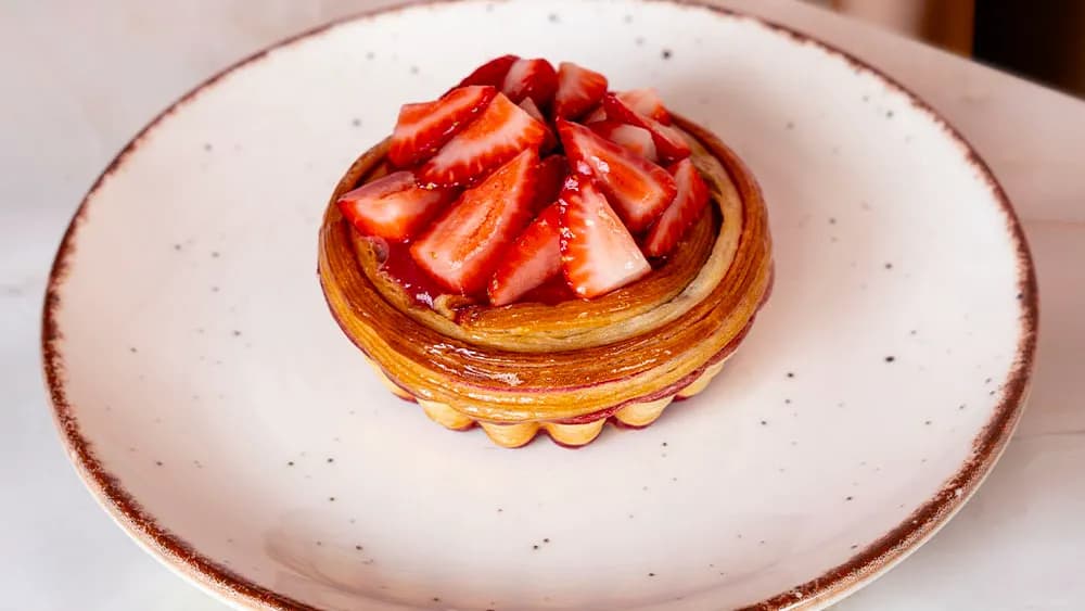Danish strawberry-basil