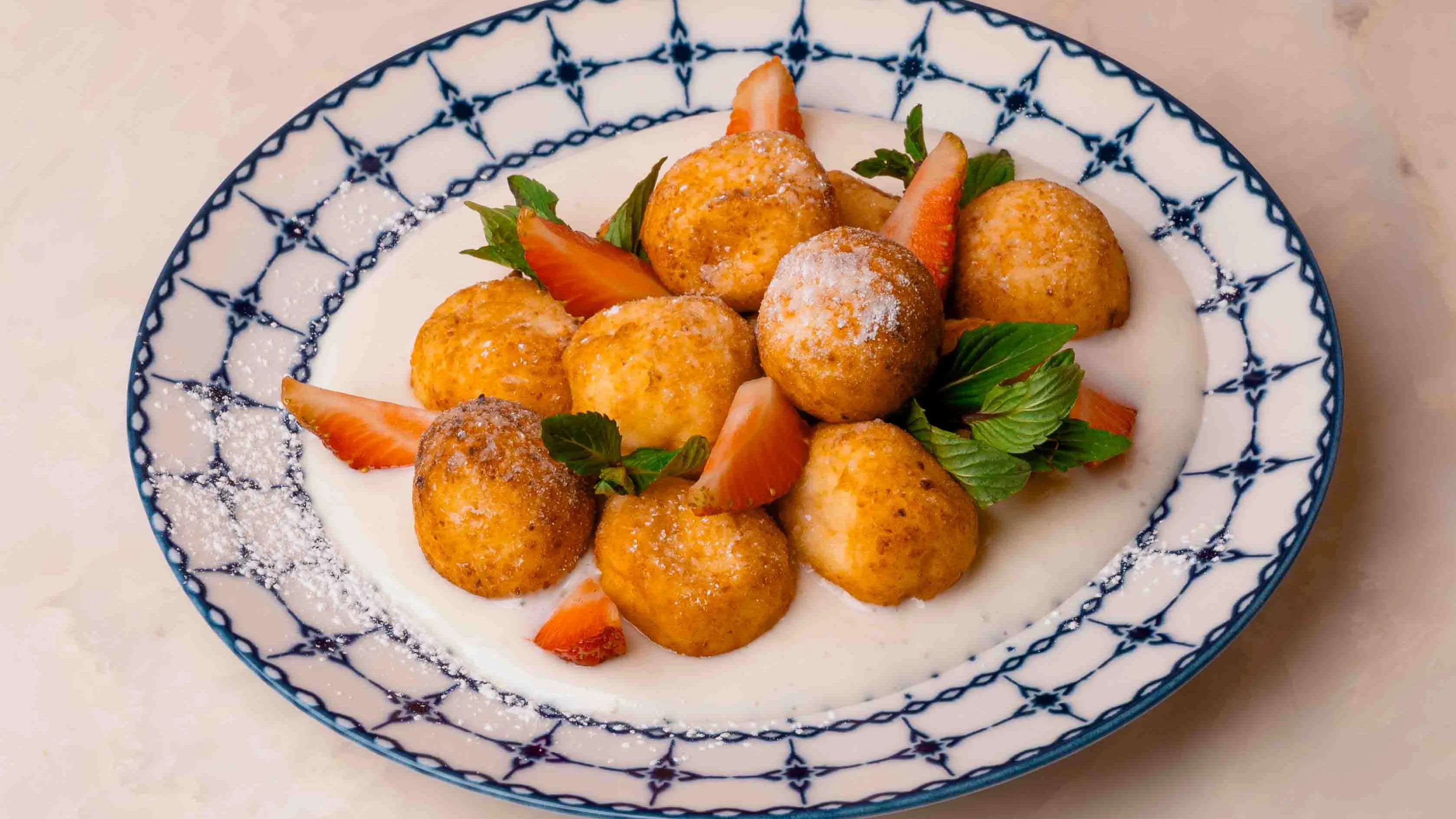 Curd donuts