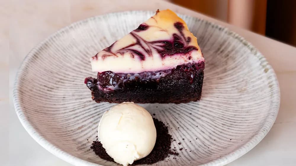 Berry Cheesecake Brownie