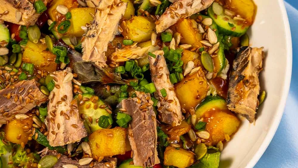 Ton Balıklı Niçoise Salatası