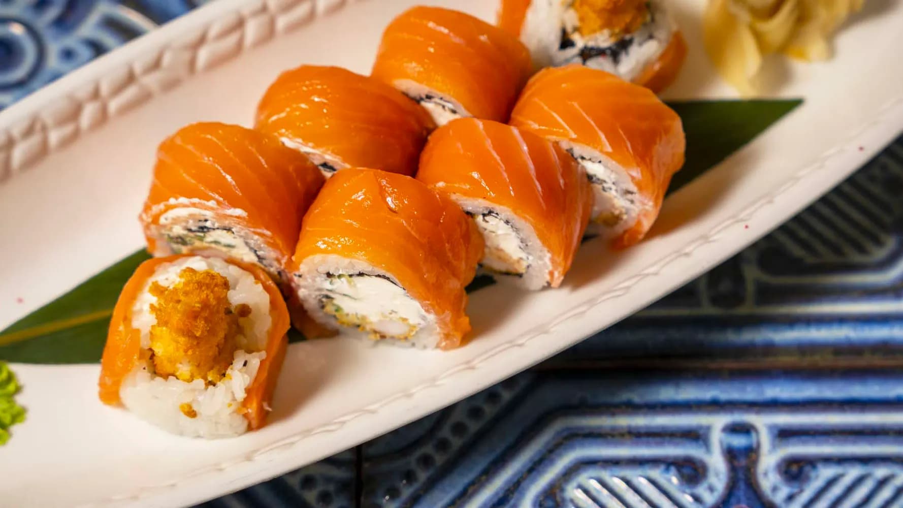Karidesli Philadelphia roll