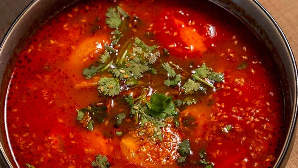Tom Yum mantısı