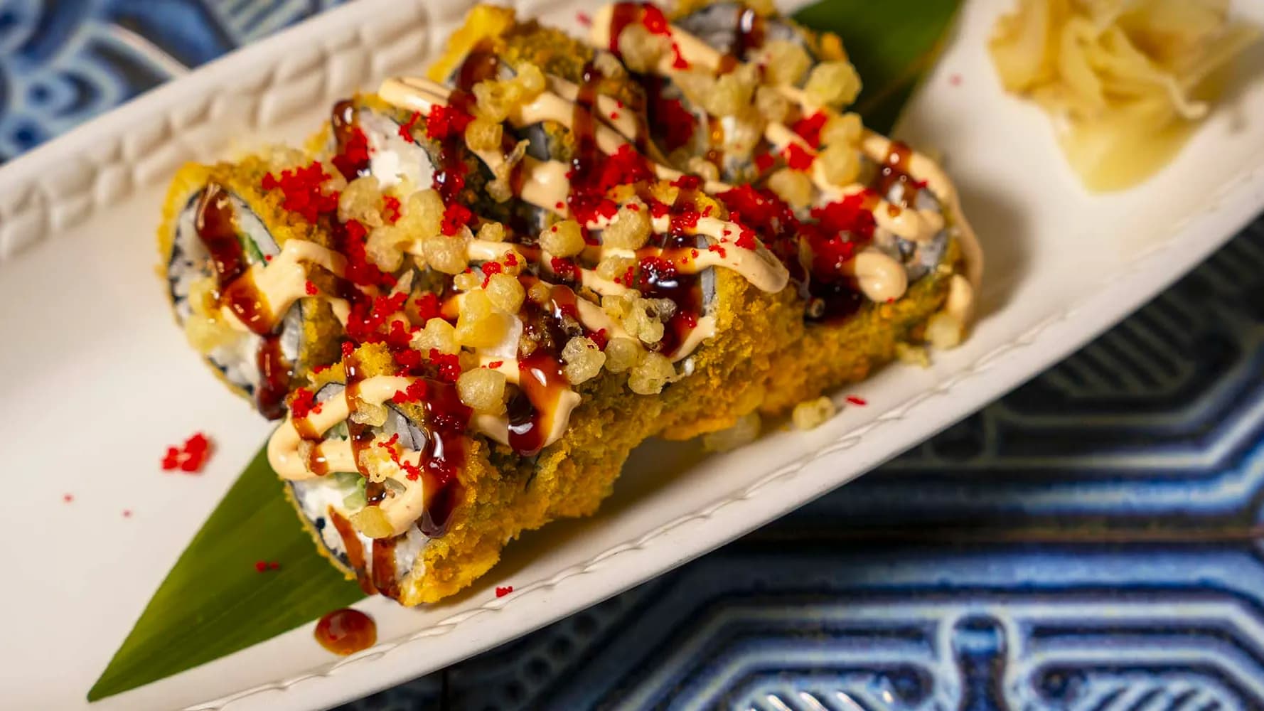 Tavuk tempura roll