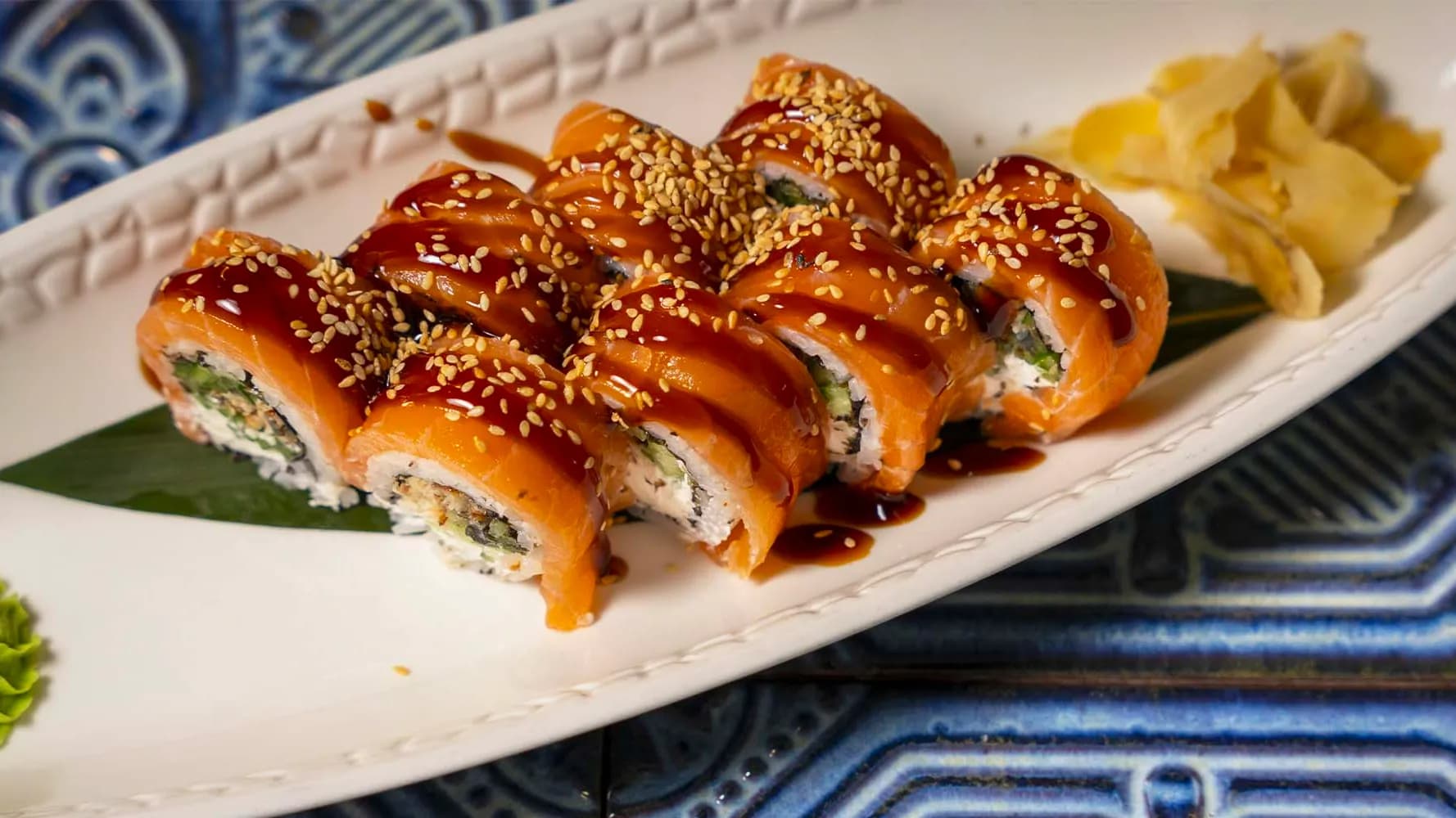 Yılan balıklı Philadelphia roll