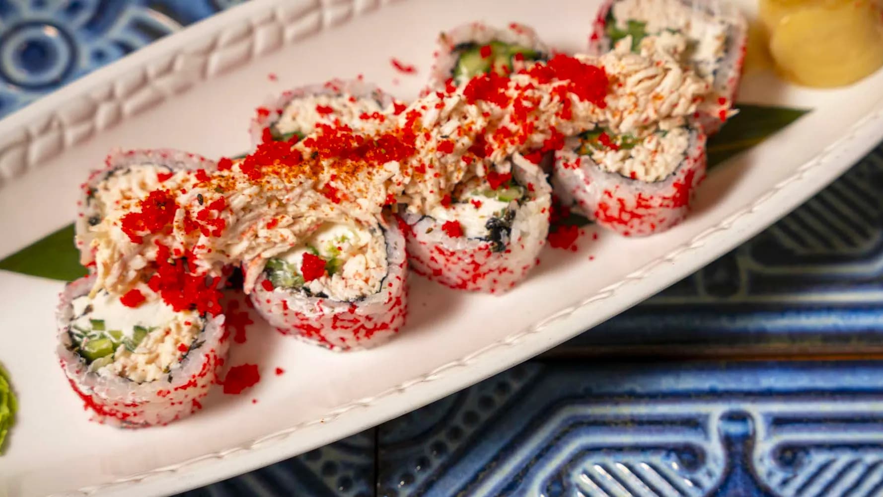 Yengeçli California roll