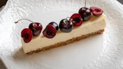Delicate cheesecake
