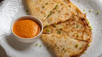 Pulled beef quesadilla