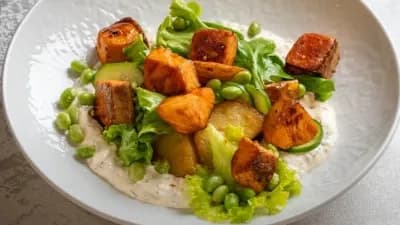 Scandinavian salmon and new potatoes