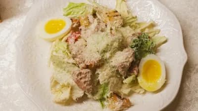 Caesar with chicken breast