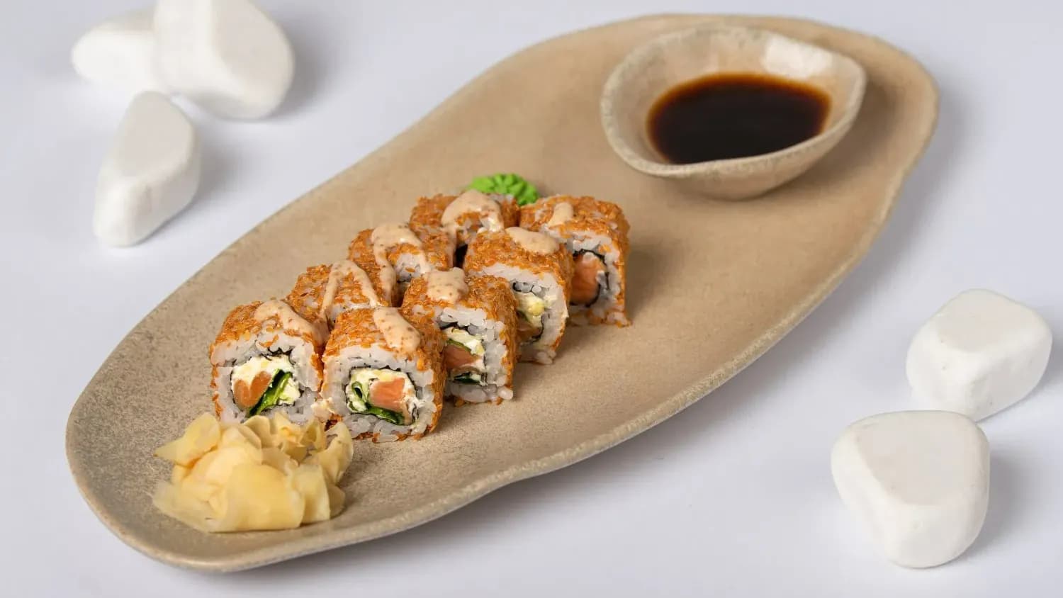 Salmon Caesar Roll