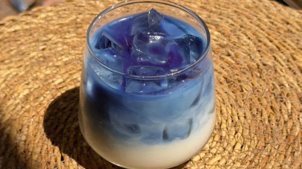 Blue matcha