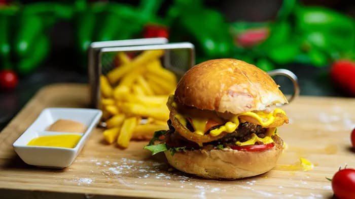 Ikili klasik burger